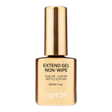 Aprés Nail Non-Wipe Extend Gel, Soak Off HEMA-Free TPO-Free Gel-X Tips Adhesive 15ml / 0.5oz