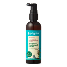 Pilgrim Redensyl 3% + Anagain 4% Advanced Hair Growth Serum (100Ml) With Rosemary & Korean Black Rice | Controls Hair Fall, Stimulates Hair Growth, In