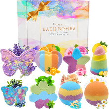 Bath Bombs,Lanwexy 8 Large Bath Bombs