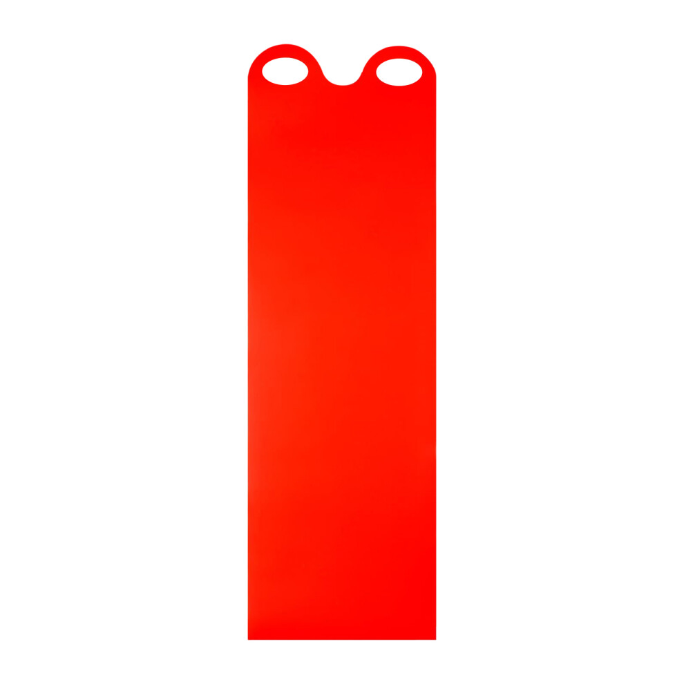 (red, 137 times 46cm) Durable 70G PE Ski Sled Mat for Snow & Ice-image-OPC-PX59NDG-NEW