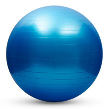 Anti-burst Yoga Ball 55cm/65cm/75cm with Air Pump, 330lb Capacity, Pink/Blue
