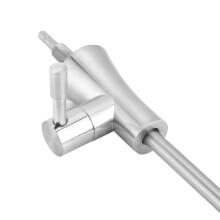 Zinc Alloy Kitchen Faucet Tap Chrome 31.5cm for Water Filter System