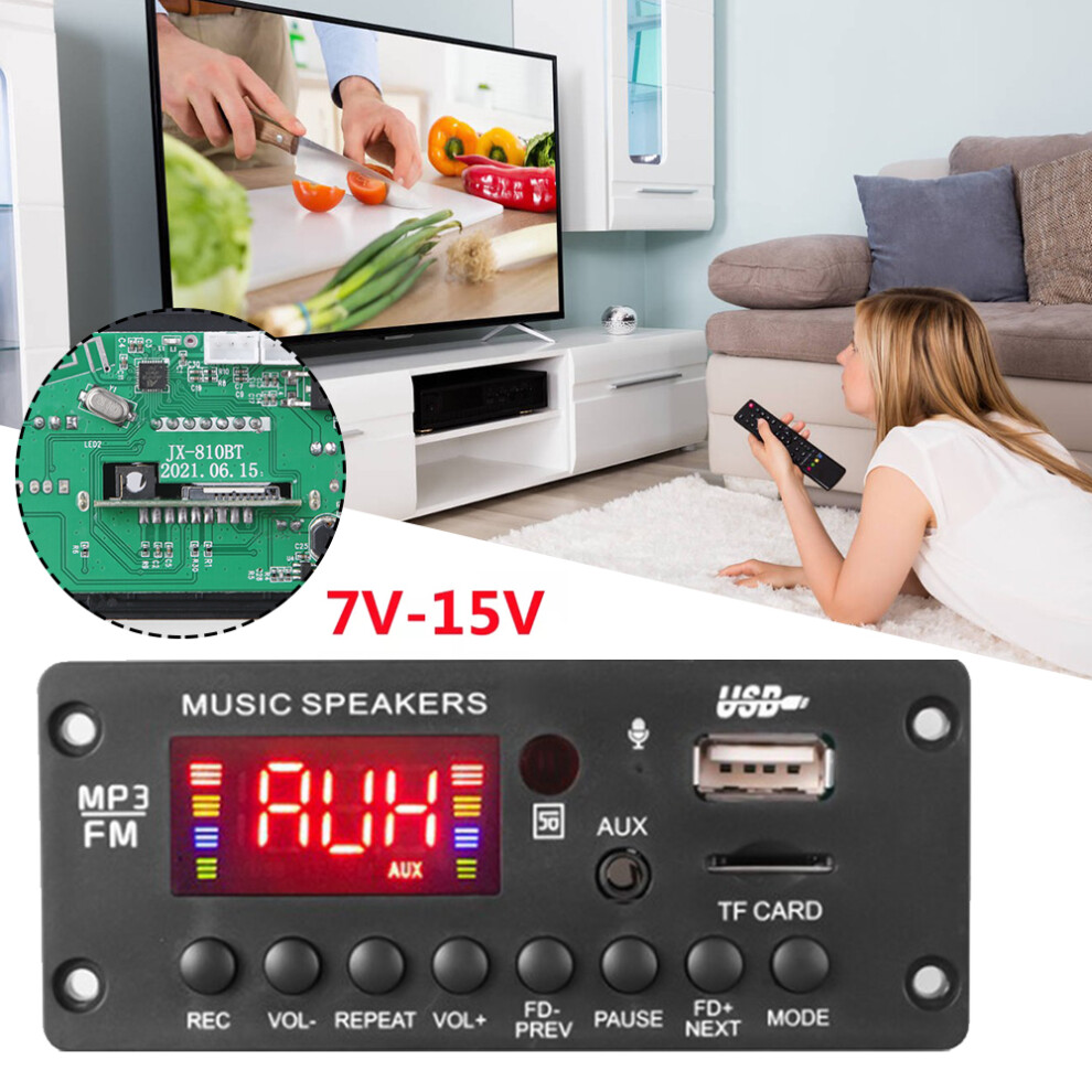 Mp3 Decoder Module Audio Amplifier 2*25W Decode Board With Recording & Calling For Mp3 Wav Flac Ape Wma Lossless Format 6431700925371