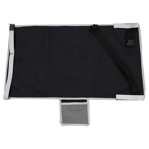 (Black) Airplane Bed for Toddlers with Soft Mat