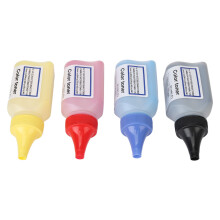 4 Bottiglie di Polvere Toner a Colore di Ricambio per CF540A CF500A CRG055 480g