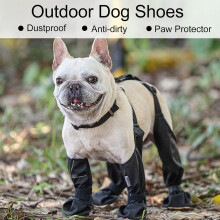 (S) Waterproof Dog Boots - Anti-Slip Paw Protector