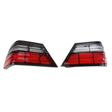 1 Paar Auto Achterlicht Lamp Rood + Rook voor - E-Klasse W124 E 180 E200 1986-1995 A1248206164 A1248204266
