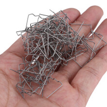 Auto Bumper Repair Staples Kit 100pcs 0.6mm Pre Cut Welding S Style Tool