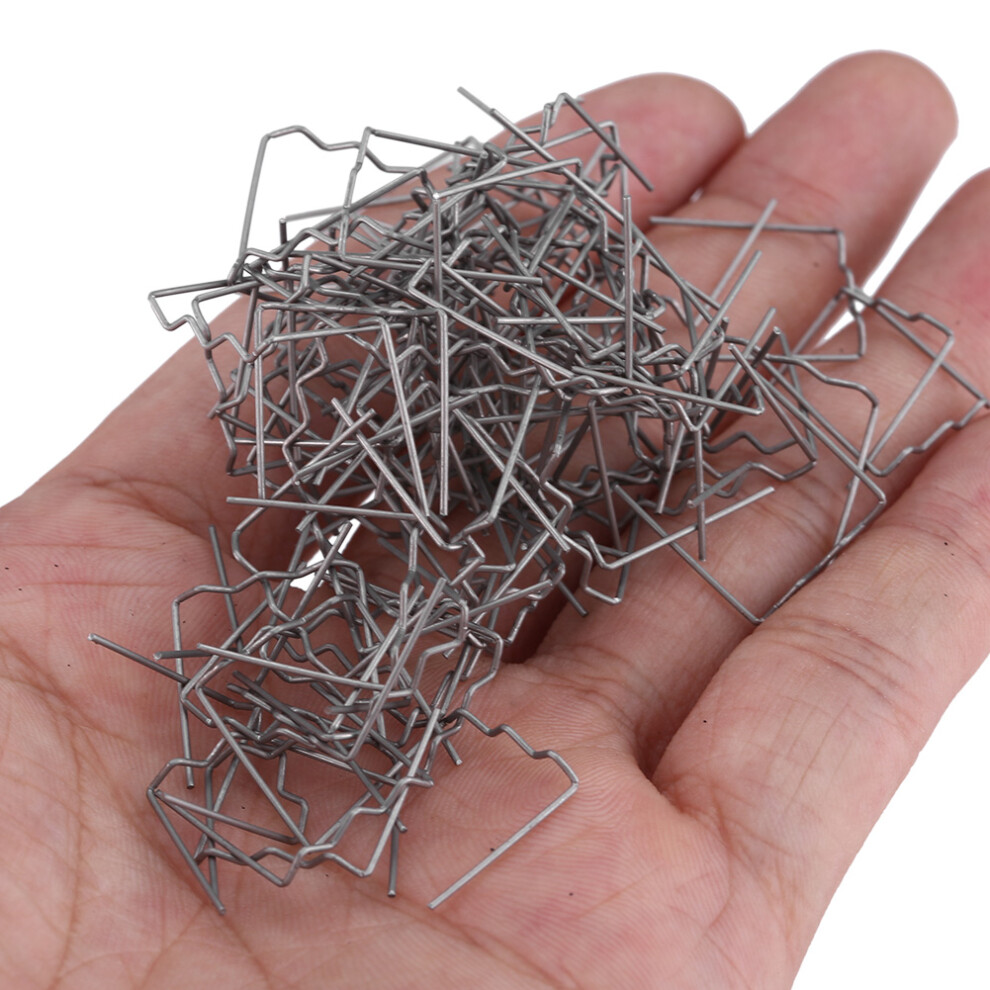 Auto Bumper Repair Staples Kit 100Pcs 0.6Mm Pre Cut Welding S Style Tool 9311388564253