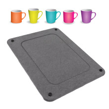 Fast Drying Sink Caddy Organizer 40x30cm Diatom & Steel Grey