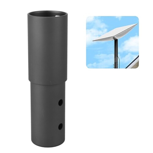Multi-Angle Aluminum Satellite Dish Antenna Pipe Adapter for Starlink