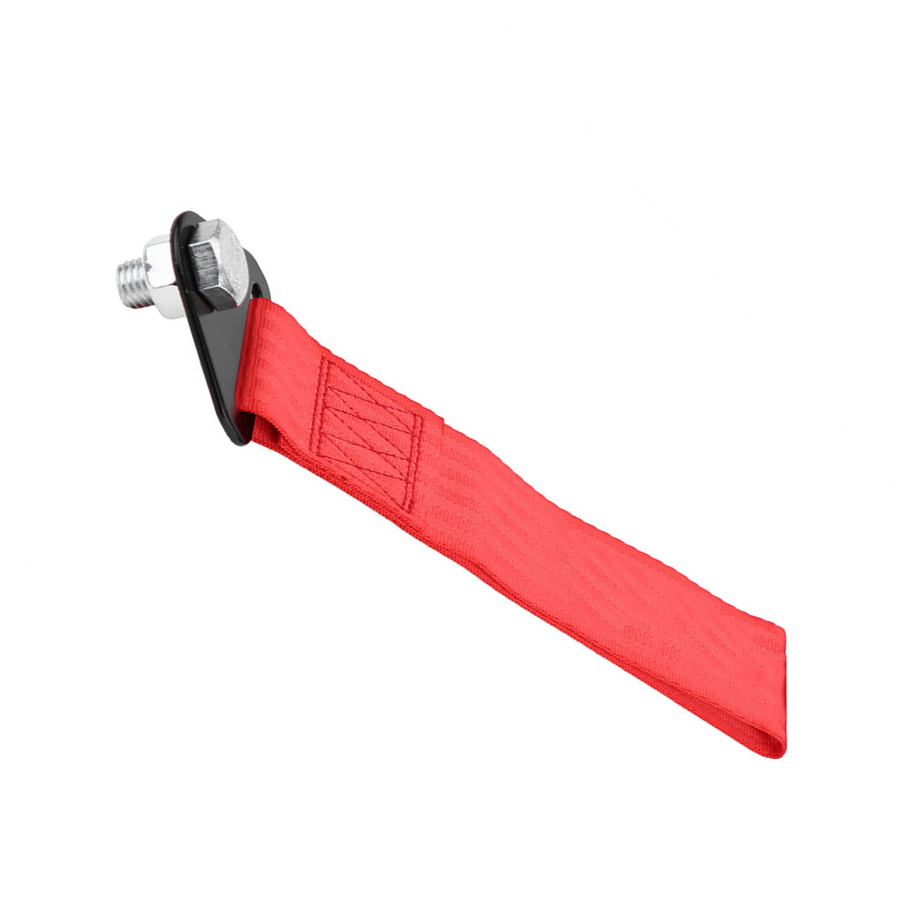 Universal High Strength Racing Car Tow Strap 10,000 Lbs 47Mm X 22Cm Red 8771388565352