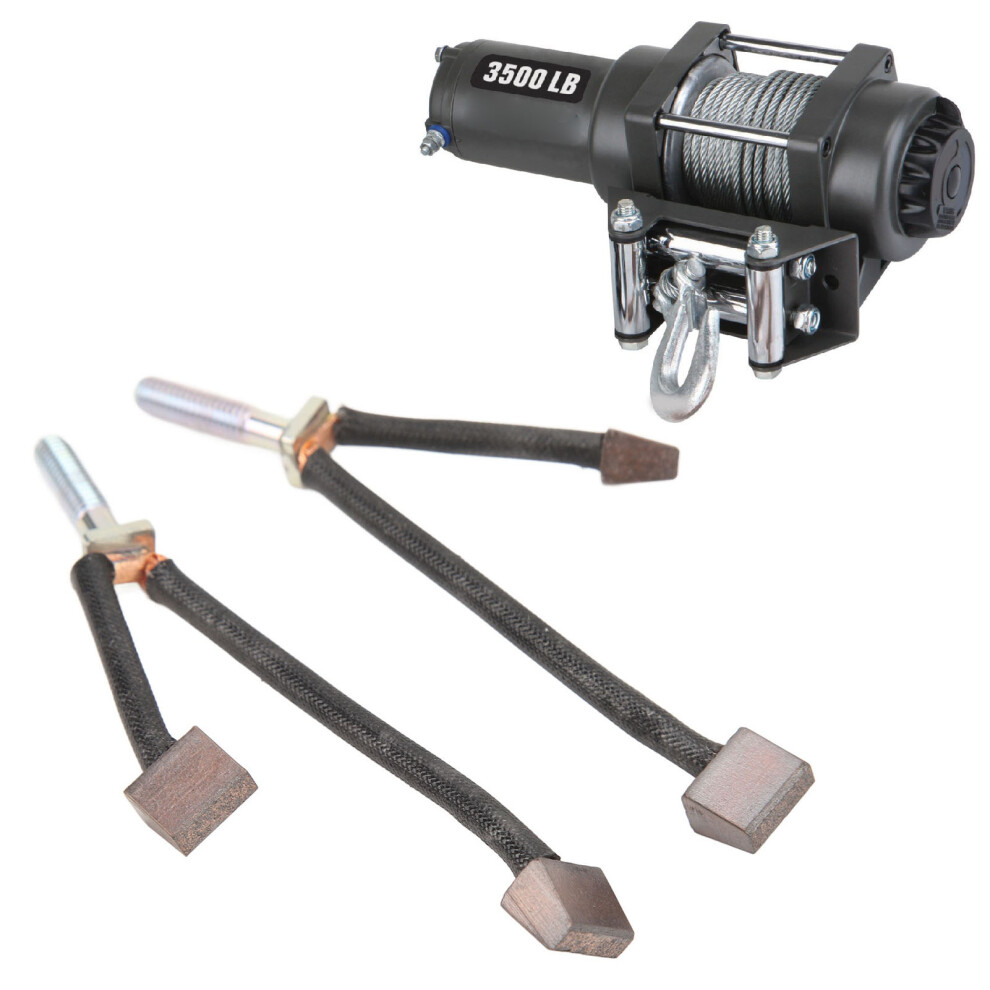 Atv Winch Carbon Brush Kit For 2000-5000Lb Strong Power Increase 8431388565270
