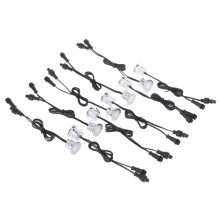 10PCS 32mm Waterproof LED Deck Lights 0.6W 500LM IP67 Outdoor Garden Yard