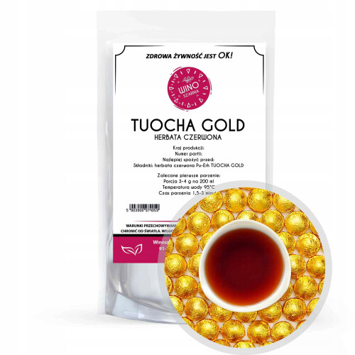 Rødpresset te PU ERH TUOCHA GULD 500g puerh 2