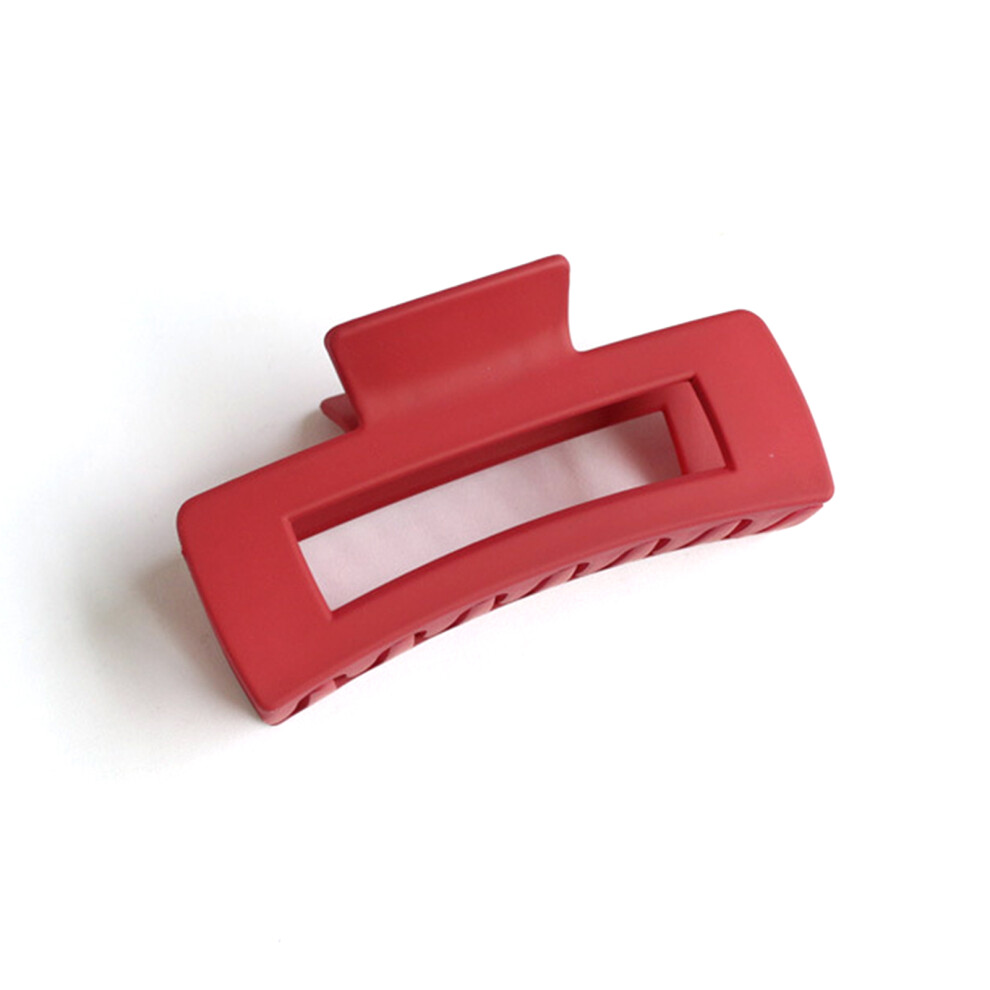Dachuang Beauty Red (Wine ) Strong Hair Claw Clips For Women - Resin Grip