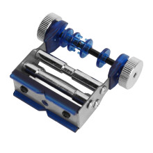 Bogensehne Servings Fadenhalter Silikone Metall-Schnalle für Recurve- und Traditional-Bogen Blau