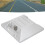 Aluminium Road Prism 25.4mm Diameter 8.92mm Offset for Mapping & Surveying 1