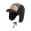 (Black) Windproof Thermal Winter Hat with Earflaps 1