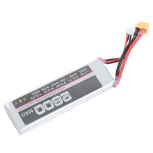 LiPo-Akku 35C 2600mAh 2S 7,4V RC-Pack 117x34x17mm