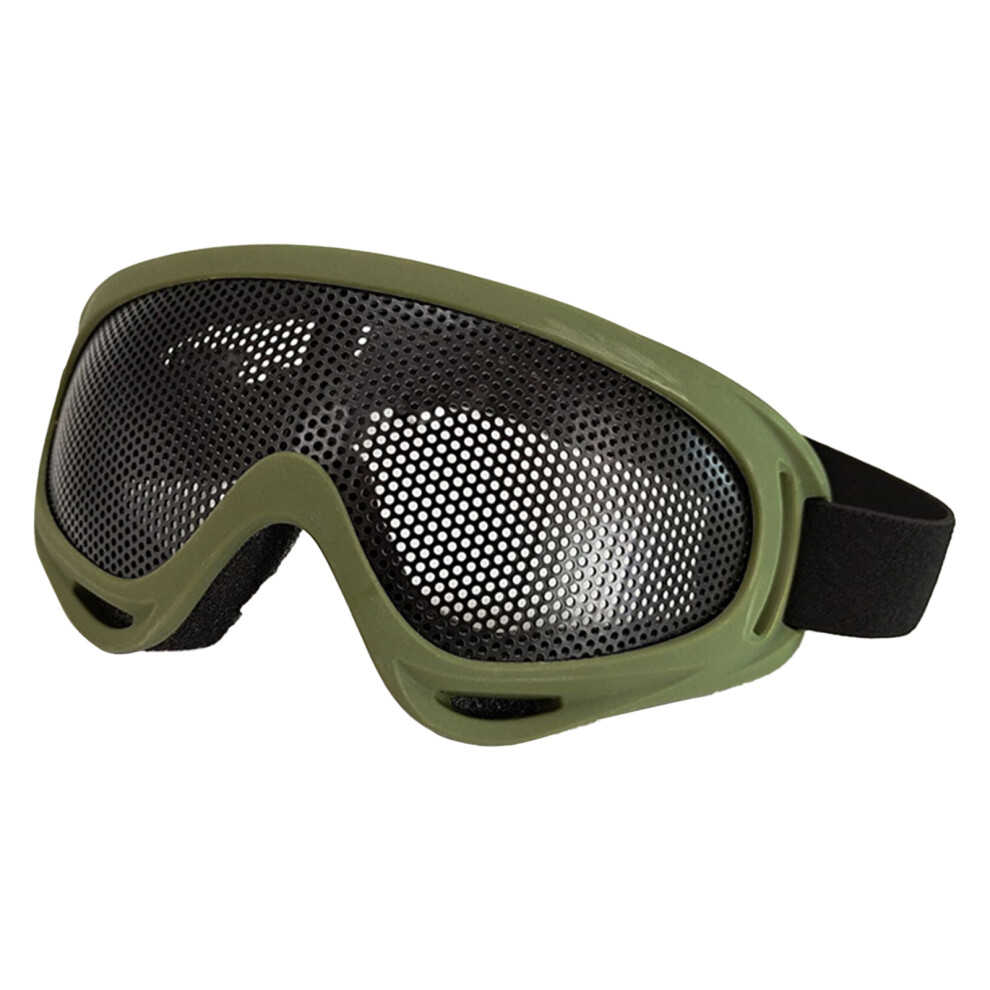 Dachuang Beauty Green (Army ) Tactical Airsoft Metal Mesh Goggles