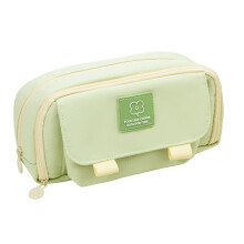 (A) Durable Flip-Top Pencil Case for Students