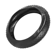 Snow Bike Tire 60Tpi Puncture-Resistant Rubber 26 x 2.1 Black