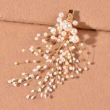 (Gold) Pearl Hair Clips for Wedding Bridesmaids