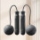 Weighted Ropeless Jump Rope PP Black Portable 1