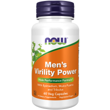 NOW Foods, Männliche Virilität Power, 60 pflanzliche Kapseln