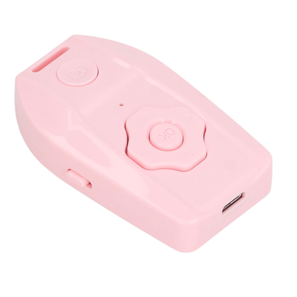 Bluetooth Remote Page Turner, Rechargeable Abs Camera Shutter Pink 9431388569901