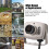 Mini 6LED Wired CMOS CCTV Security Camera Night Vision 36mm Size 4