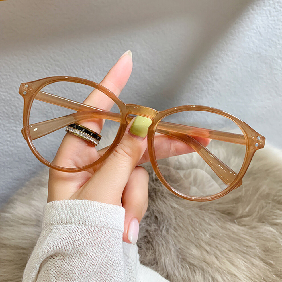 Dachuang Beauty Blue/Light (Jelly Tea, 300) Blocking Glasses For Work & Dating