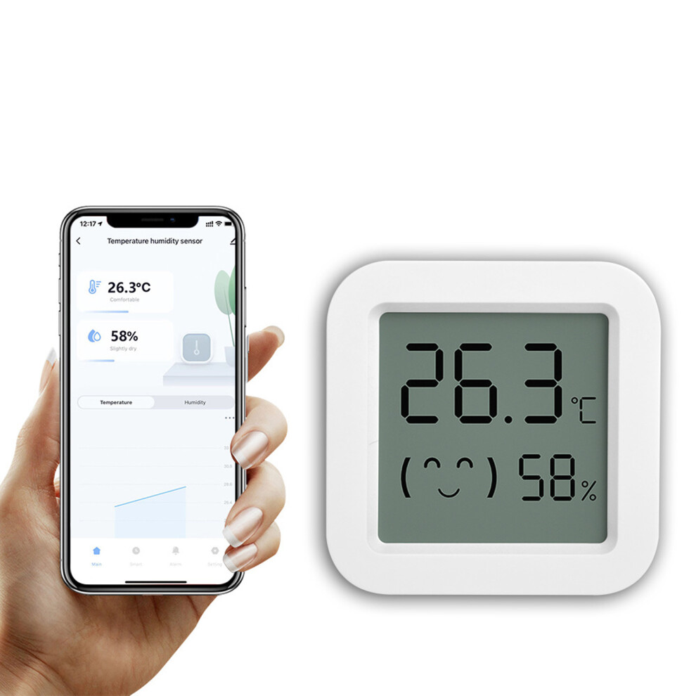 Smart Indoor WiFi Hygrometer Thermometer for Humidity & Temperature Tracking