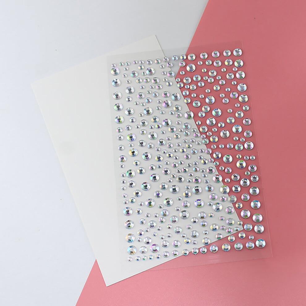 Dachuang Beauty (Glow With Color) Colorful Rhinestone Face Jewels For Diy & Makeup
