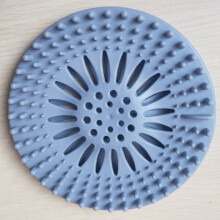 (Blue) Shower Drain Hair Catcher Sink Strainer