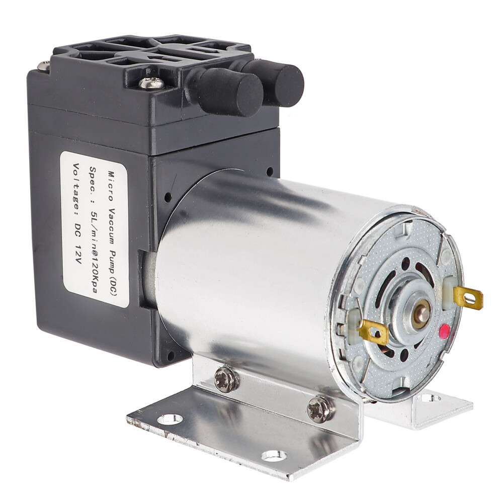 12V Diy Vacuum Pump 5L/Min 120Kpa Negative Suction With Mounting Holder 5081392775139