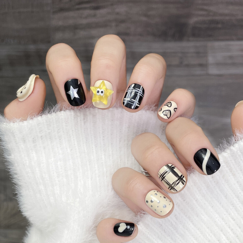 Dachuang Beauty (1397) Short Diy Nail Stickers For Women