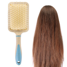 (Yellow) Anti-Static ABS+TPR Hair Combs, Travel-Friendly Candy Colors