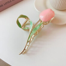 (Purple) Elegant Tulip Hairpin for Styling & Performance