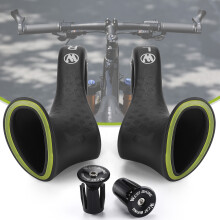 Cycle Handlebar Grips Fluorescence Nylon Ergonomic Comfort Bicycle Accessory