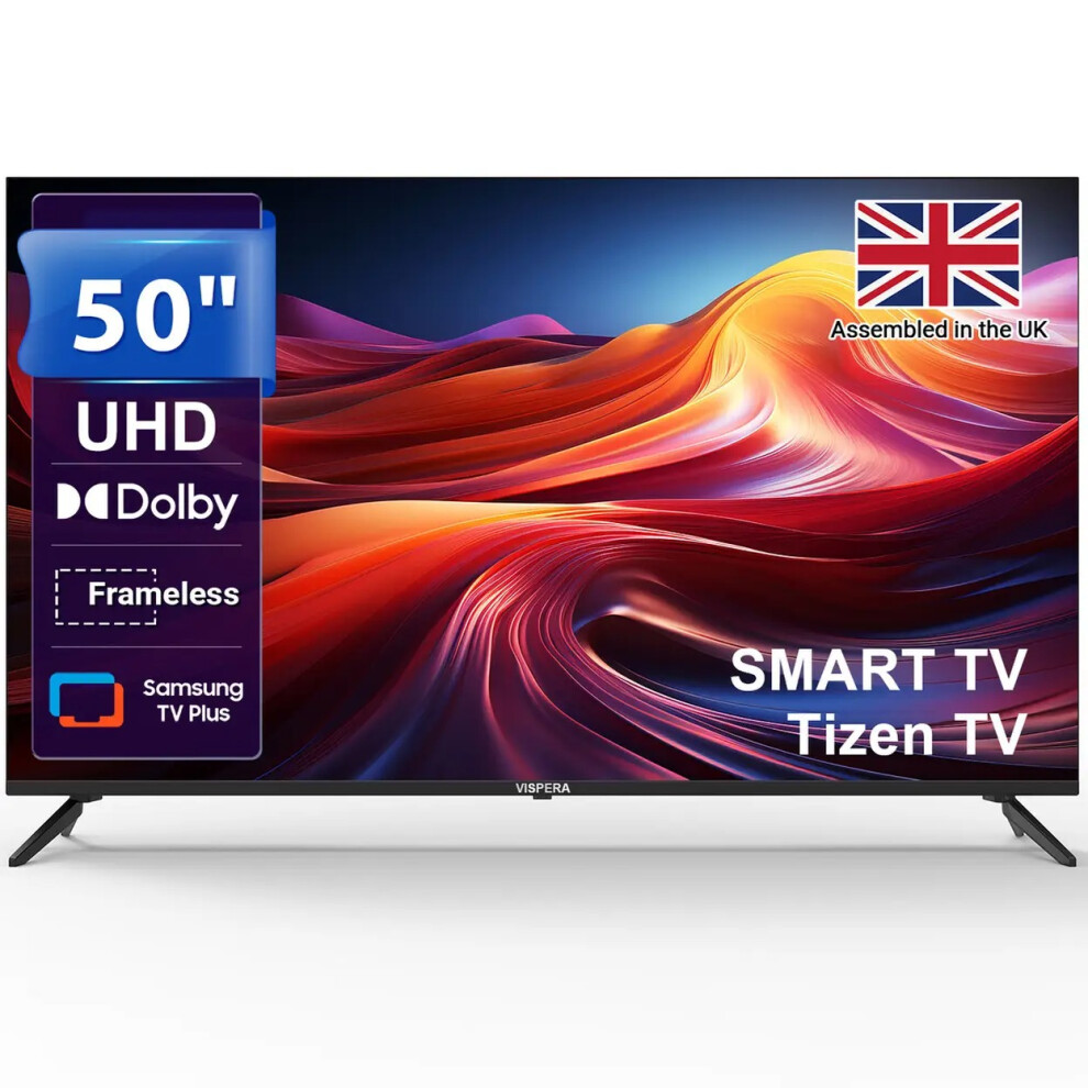 Vispera 50" 4K Uhd Smart Tv Ti50ultra Direct Led Hdr Tizen Smart Os 012765878916