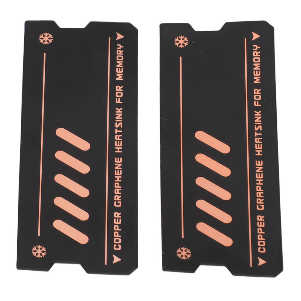 Laptop Heatsink Dual Layer Graphene Copper 67X26x0.05mm For Ddr5 Ddr4 7671388574204