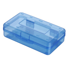 Blue Snap-Tight Pencil Box 20.3 x 12.2 x 5.9 cm