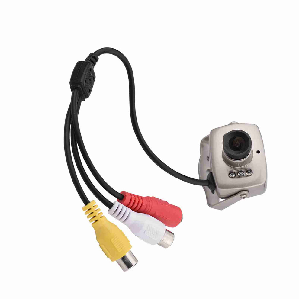 Mini 6Led Wired Cmos Cctv Camera Night Vision 36X28x36mm 4981388576171