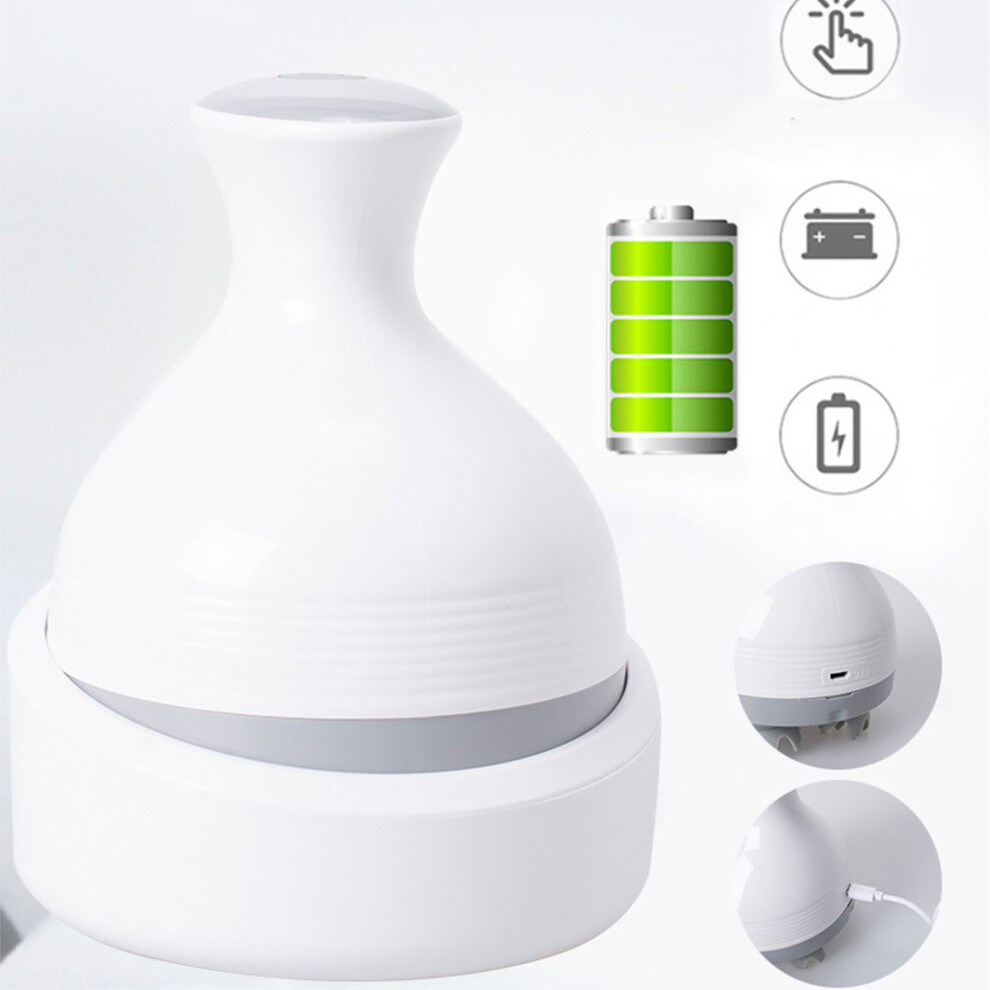 Portable Electric Scalp & Pet Massager 4 Modes 5V/1A Rechargeable