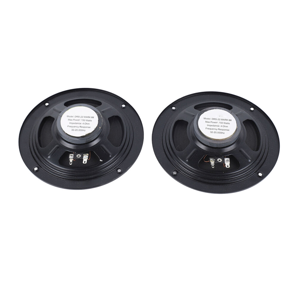 6In Alloy Coaxial Car Speakers Stereo Bass Tweeters High Fidelity Loudspeaker Set 6911388577982