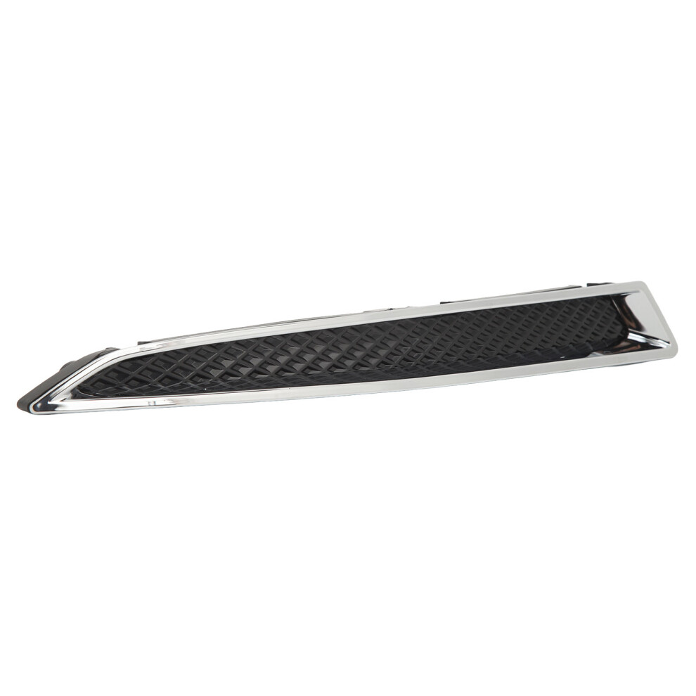 Headlight Lower Trim Moulding For Ford Escape 2013-2016 Mesh Silver/Black 9471388578091