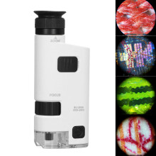 Universal LED Cellphone Microscope 300x‑350x Zoom Clip On