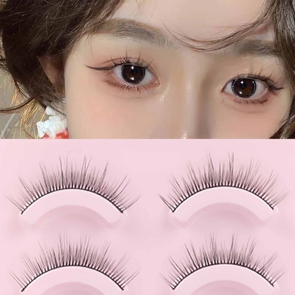 Reach-Tools (001) 5 Pairs Natural Soft Reusable Lashes